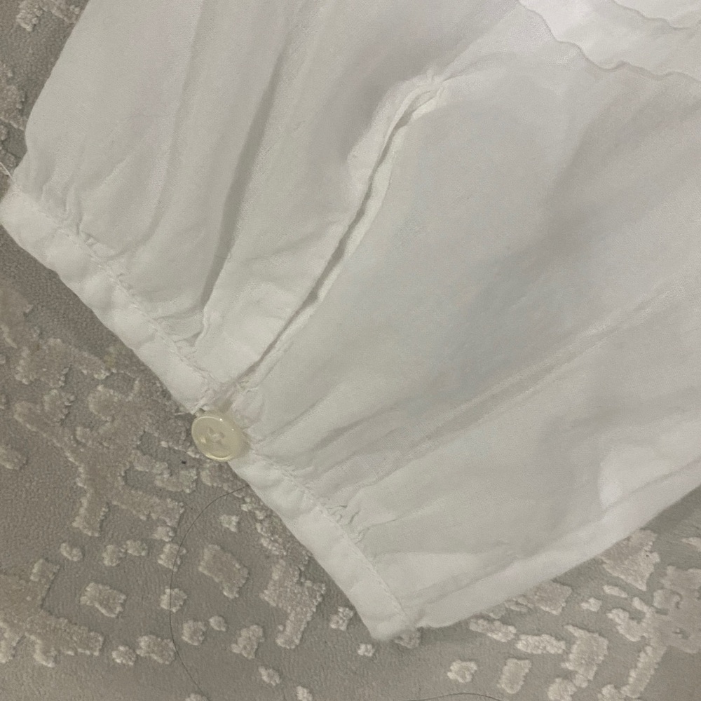 J. Crew White Lace Trim Dress - Picture 7 of 8